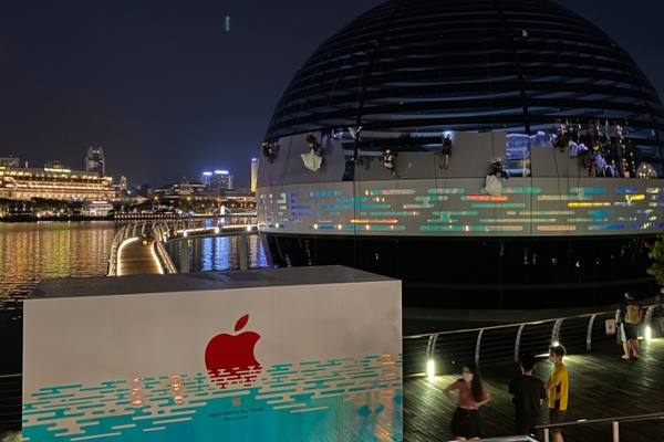 Apple Marina Bay Sands ở Singapore sắp khai trương