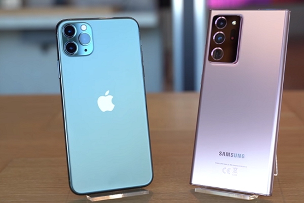 So sánh iPhone 11 Pro Max và Samsung Galaxy Note 20 Ultra: hai siêu phẩm một chín một mười