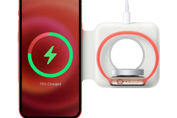 Apple bắt đầu bán bộ sạc MagSafe Duo cho iPhone 12 và Apple Watch với giá 129 USD