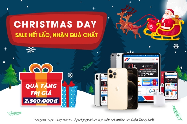 Christmas Day - Sale hết lấc, nhận quà chất