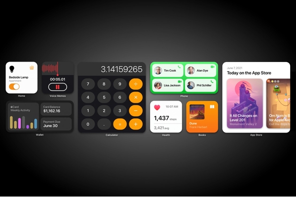 Widget sẽ xuất hiện trên iOS 15 tiện lợi và đẹp hơn