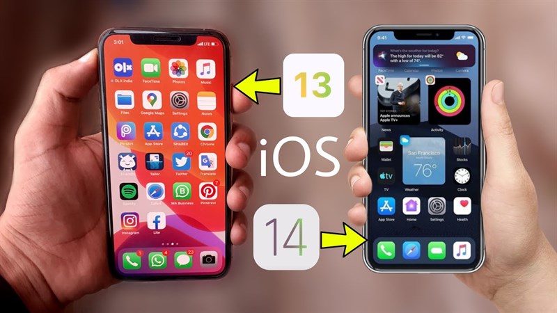 hạ cấp từ iOS 14 xuống iOS 13