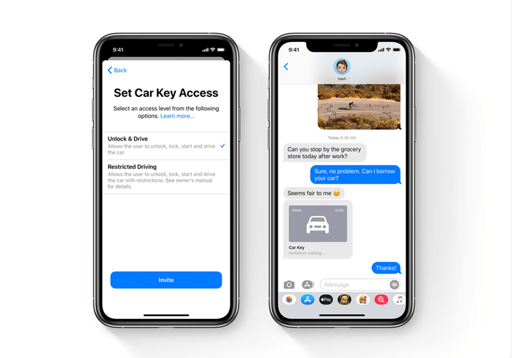 Car Key mới trên IOS 14