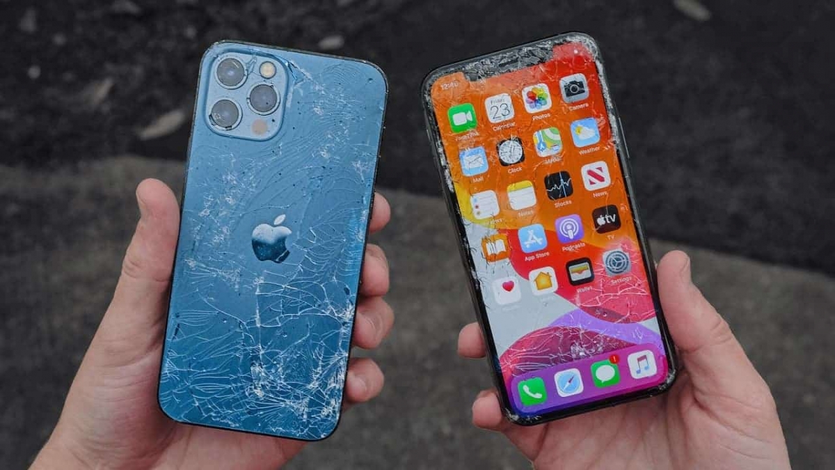 Kính chắn gốm trên iPhone 12