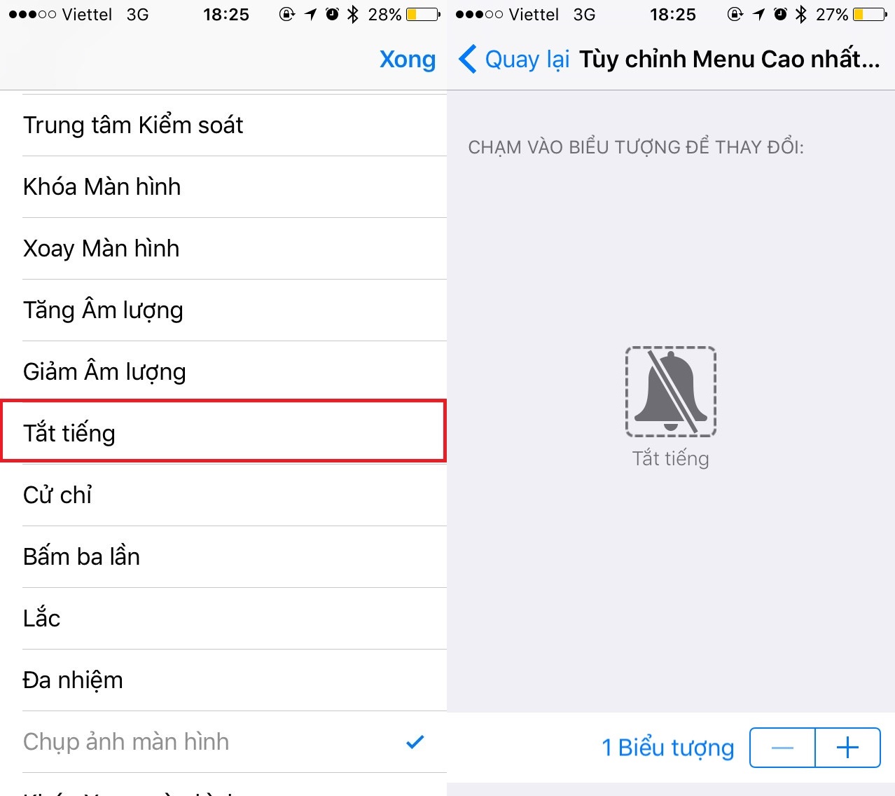 Tắt tiếng khi chụp ảnh iPhone lock đơn giản