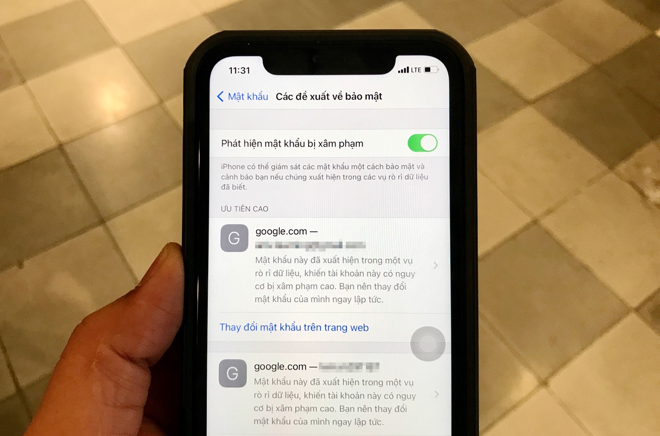 iOS 14 có đã có nhiều nâng cấp cho trình quản lý mật khẩu