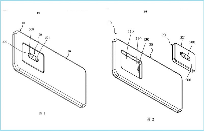OPPO có thể cho ra mắt điện thoại mới với module máy ảnh tháo rời